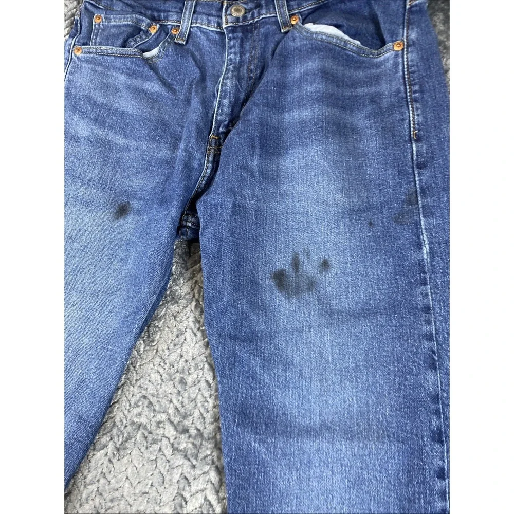 Levi's 505 Regular Fit Jeans Men's Size 32x30 Blue‎ Denim